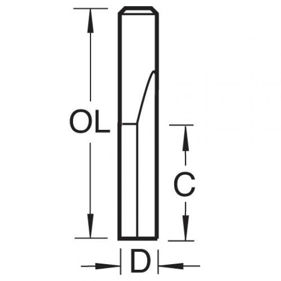 ABSS3/22X1/4STC ABS/PVC cutter