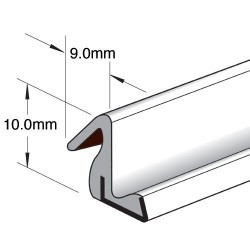 AQ21/W/10 Aqua 21 style white 10M