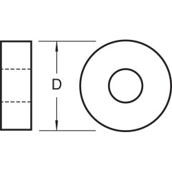 BR/159 Bearing ring 12.7mm bore