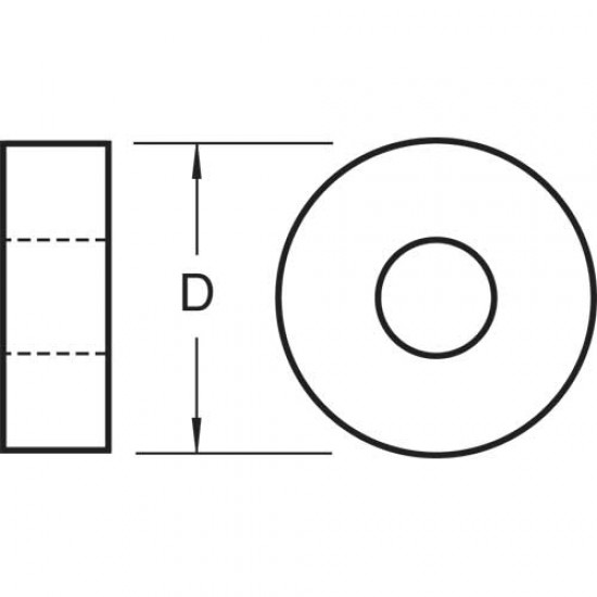 BR/317 Bearing ring 12.7mm bore