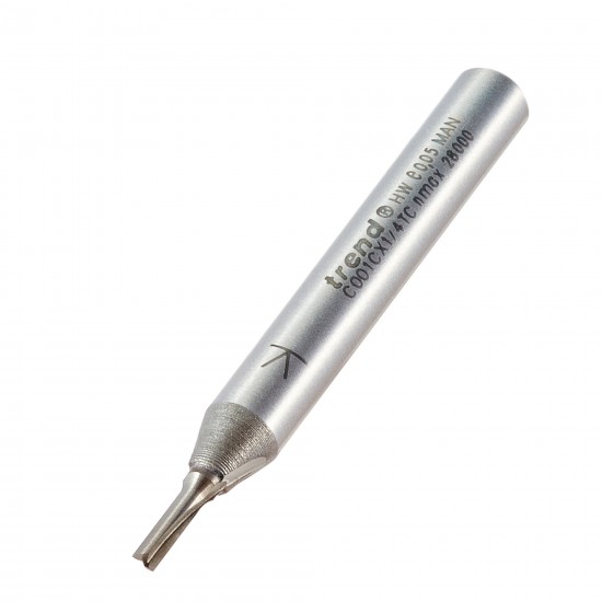 C001CX1/4TC Two Flute Cutter 2mm diameter