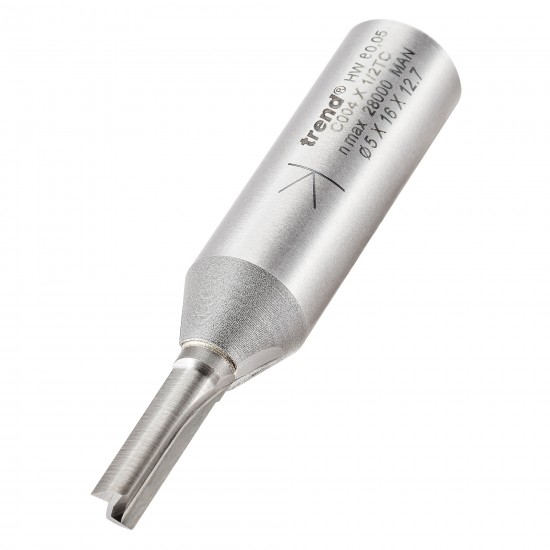 C004X1/2TC Two Flute Cutter 5mm diameter