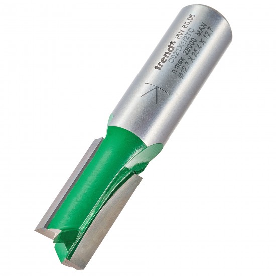 C021X1/2TC Two Flute Cutter 12.7mm diameter