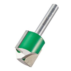 C032X1/4TC Two flute cutter 22.2mm diameter