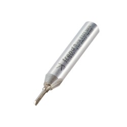 C034BX1/4TC One Flute 1.5mm diameter x 6mm cut