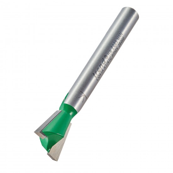 C041AX1/4TC Dovetail cutter angle=104 degrees 12.7mm diameter