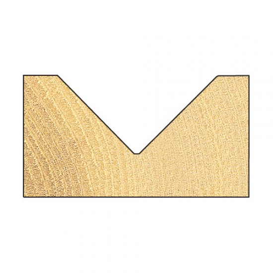 C045X1/4TC Chamfer V groove cutter angle=45 degrees