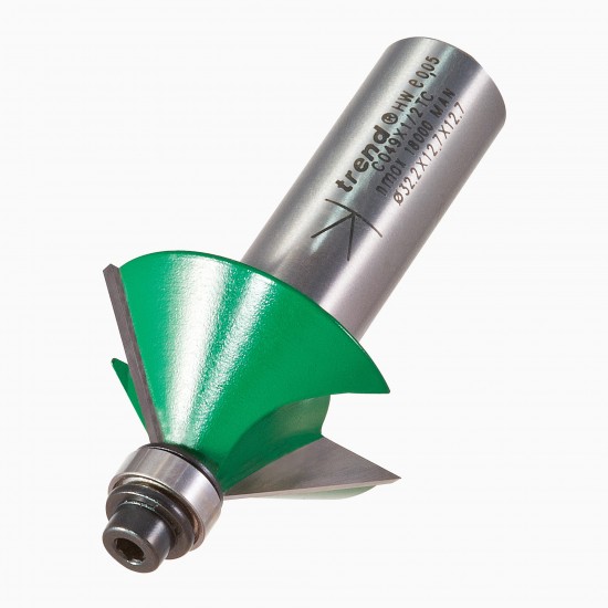 C049X1/2TC Self guided chamfer angle=45 degrees x 12.7mm Cut