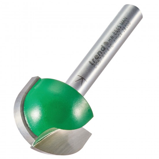 C057X1/4TC Radius 11.1mm radius x 22.2mm diameter