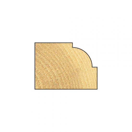 C071X1/4TC Sash bar 6.3mm radius x 19.1mm cut