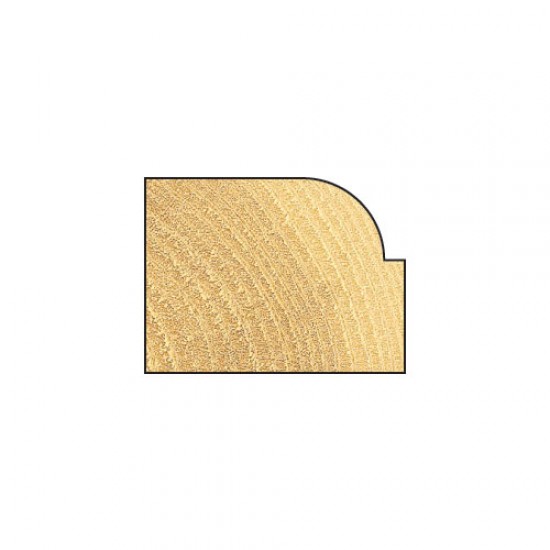 C071X1/4TC Sash bar 6.3mm radius x 19.1mm cut
