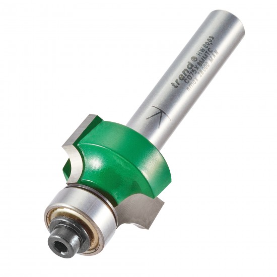 C075X8MMTC Rounding over 4.8mm radius x 12.7mm cut