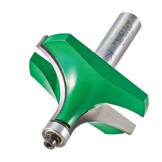 C079BX1/2TC Rounding over 25.4mm radius x 32mm cut