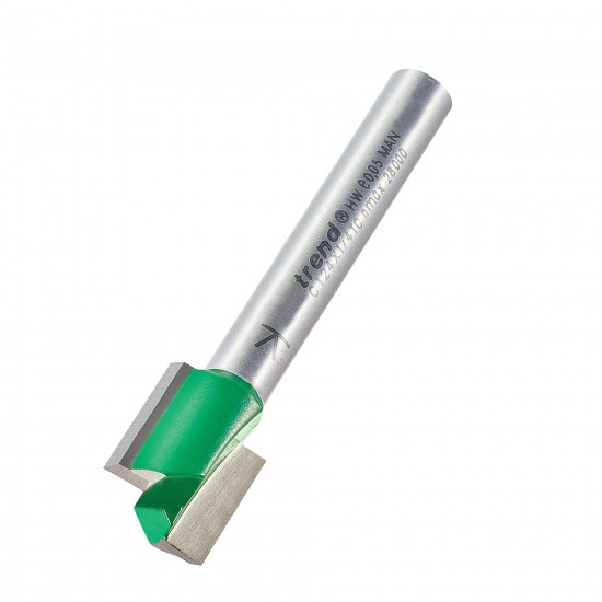 C124X1/4TC Straight 12.7mm diameter x 12.7mm cut