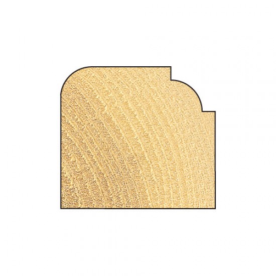 C126X1/4TC Rounding over 4.8mm radius x 12.7mm cut