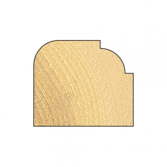 C127X1/4TC Rounding over 6.3mm radius x 15.9mm cut