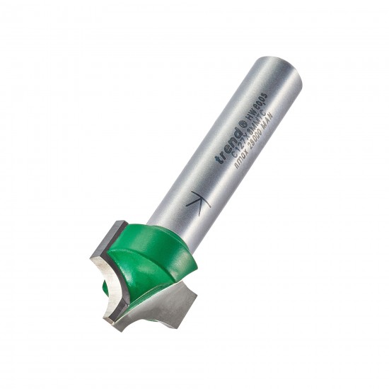 C127X8MMTC Rounding over 6.3mm radius x 15.9mm cut