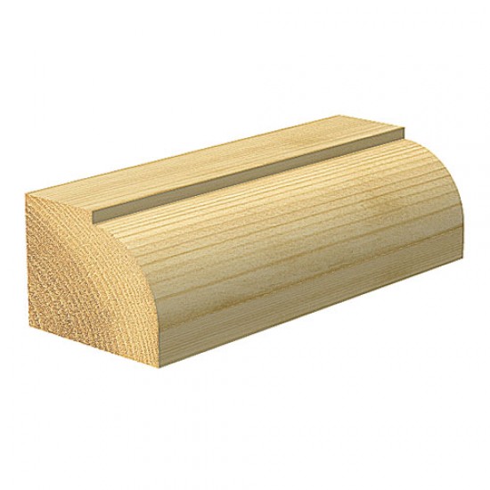 C128X1/4TC Rounding over 9.5mm radius x 22.2mm cut