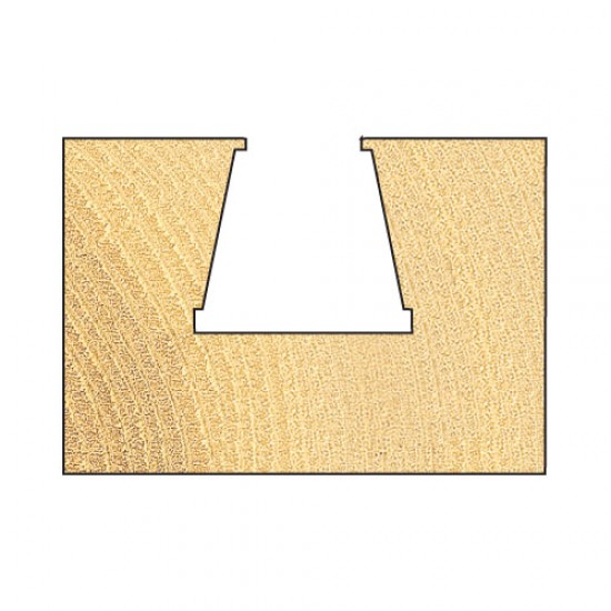 C163X1/4TC Dovetail 15mm diameter x 104 degrees spurs