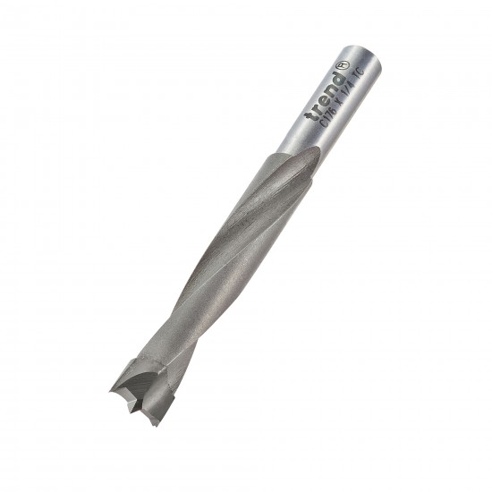 C176X1/4TC Dowel drill 8mm x 35mm cut