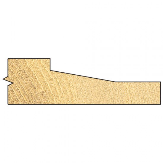 C186X1/2TC Bevel panel raiser 10 degrees 50mm diameter