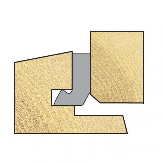 C213X1/2TC Weatherseal groover 3mm x 7mm