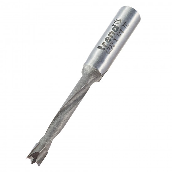 C222X1/4TC Dowel drill 4mm x 30mm cut