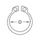 CIRC/2 Circlip 1/2 inch