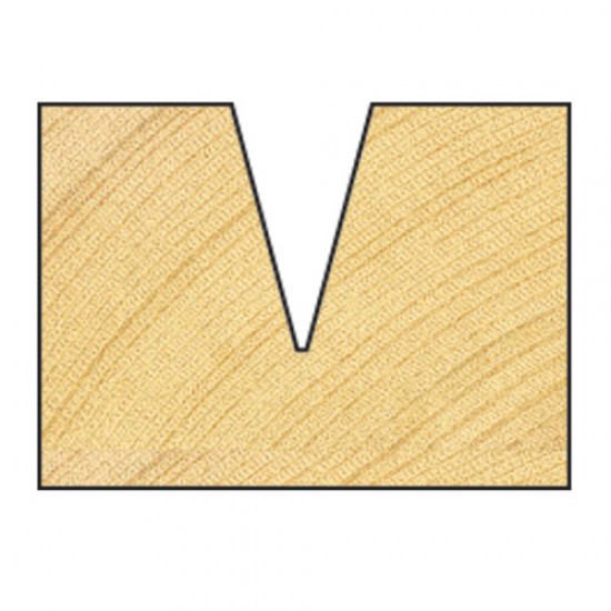CNCM/1X4MMTC 30 deg v groove 6.3mm wood 4635V030