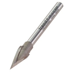 CNCM/1X4MMTC 30 deg v groove 6.3mm wood 4635V030