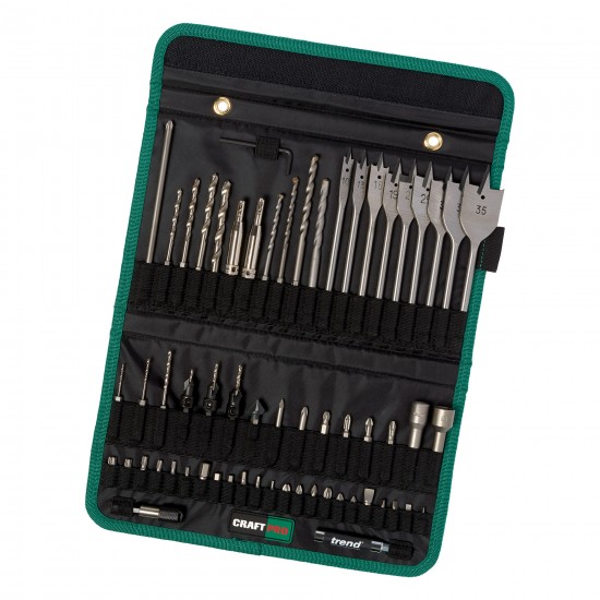 CR/QR/SET/2 Craft Pro Quick Release 60pcs Set in Tool Holder