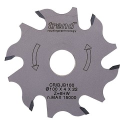 CR/BJB100 CraftPro Biscuit blade 100mm diameter x 6T x  22mm