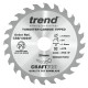 CSB/12024T Craft saw blade 120mm x 24 teeth x 20mm thin