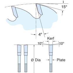 CSB/16248 Craft saw blade 162mm x 48T x 20mm