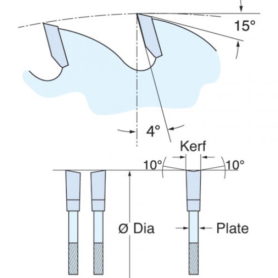 CSB/16248 Craft saw blade 162mm x 48T x 20mm