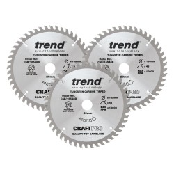 CSB/165/3PK/A Craft saw blade triple pack