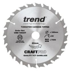 CSB/165/3PK/B Craft saw blade triple pack