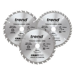 CSB/165/3PK/C Craft saw blade triple pack