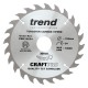 CSB/16524 Craft saw blade 165mm x 24 teeth x 30mm
