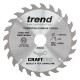 CSB/18424A Craft saw blade 184mm x 24 teeth x 30mm