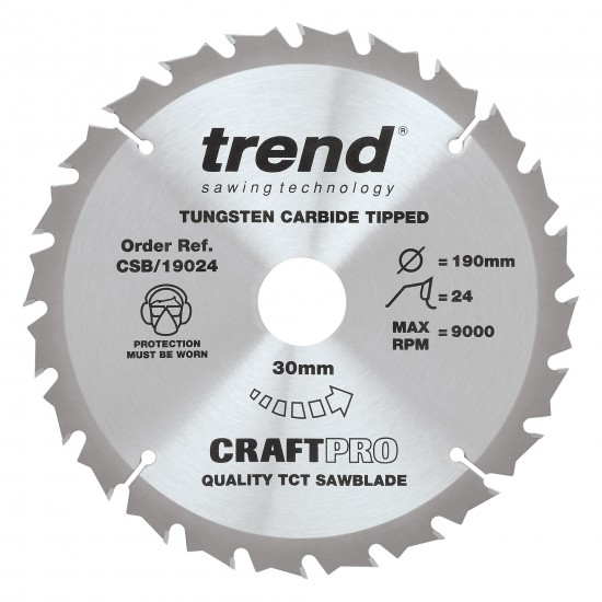 CSB/190/3PK Craft saw blade triple pack