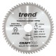 CSB/19060TC Craft saw blade 190mm x 60 teeth x 30 x 1.55 for DCS575