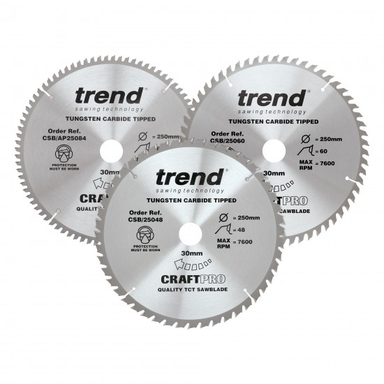 CSB/250/3PK Craft saw blade triple pack