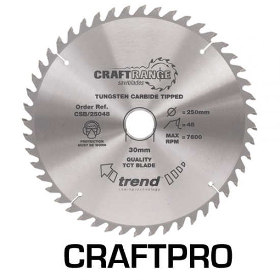 CSB/31548 Craft saw blade 315mm x 48 teeth x 30mm