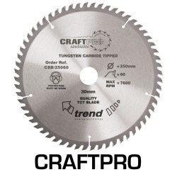 CSB/18458 Craft saw blade 184mm x 58 teeth x 30mm