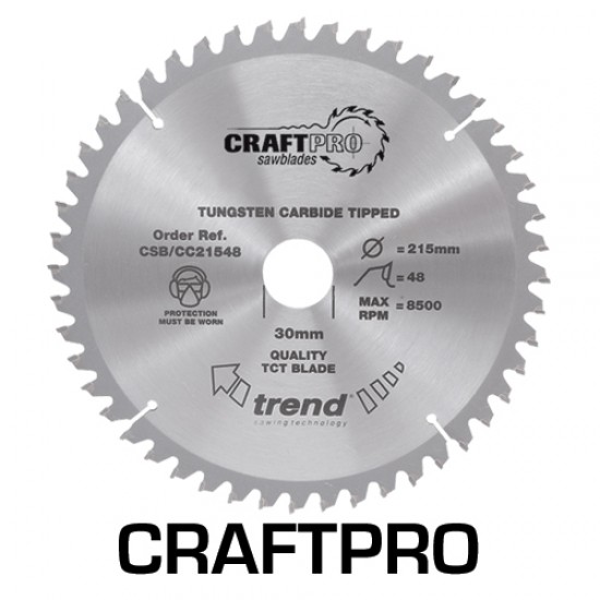 CSB/CCTC26060 Craft Crosscut Non Slip 260mm x 60 teeth x 30mm