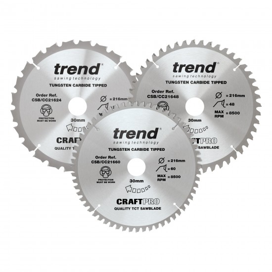 CSB/CC216/3PK Craft saw blade triple pack