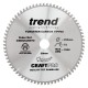 CSB/CC25072 Craft saw blade crosscut 250mm x 72 teeth x 30mm