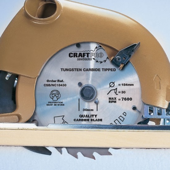 CSB/NC18430A Blade TC 184 x 30 teeth x 30 nail cutting