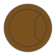 CTI/60/PK2 Cable tidy insert brown